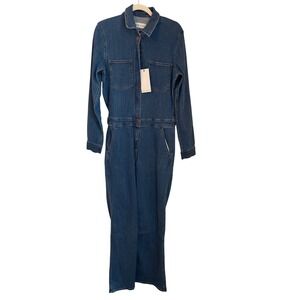 Rivet Utility Size XL Rulebreaker Denim Bootcut Jumpsuit Boiler Suit NWT